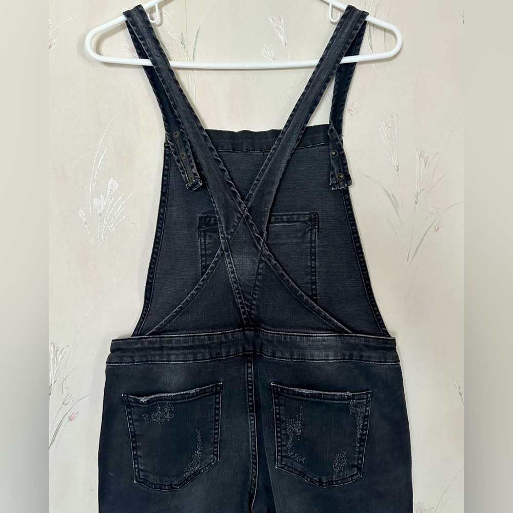 Zips & Rips Denim Dungarees - Picture 9 of 12